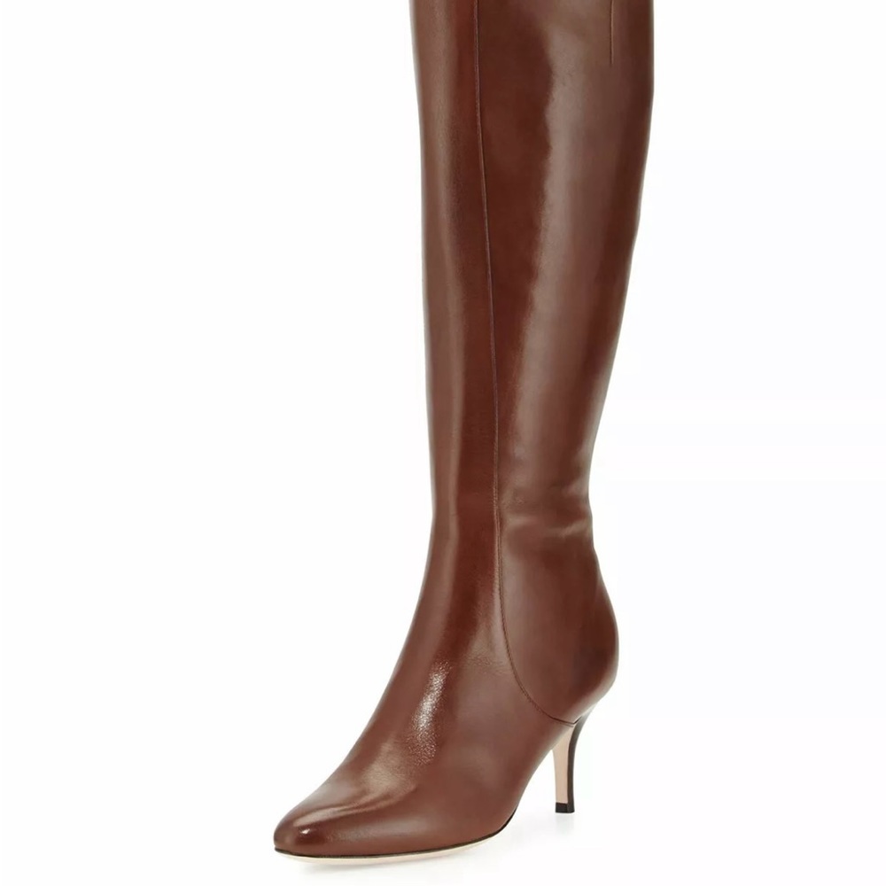 NEW! COLE HAAN TALL BOOTS - CARLYLE in CHESTNUT sz 10.5